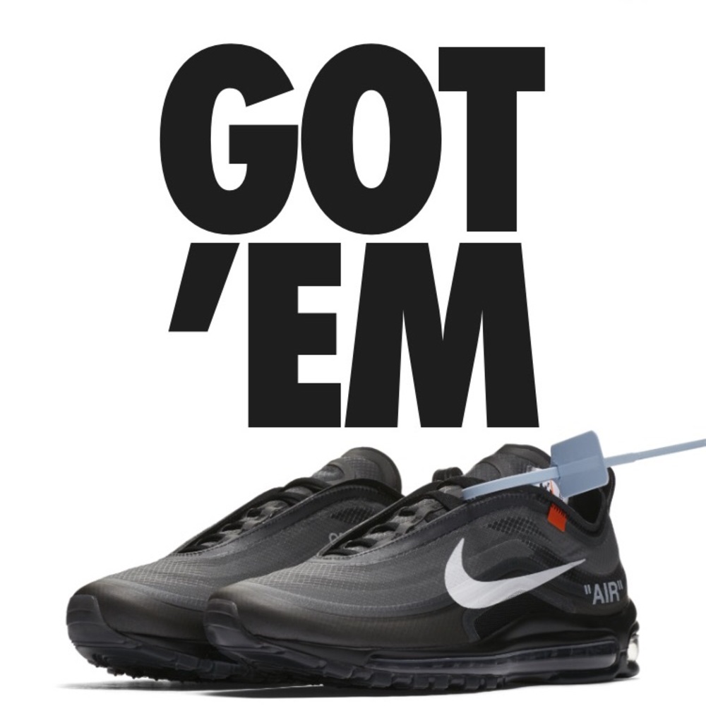 Off white nike air max 97’s